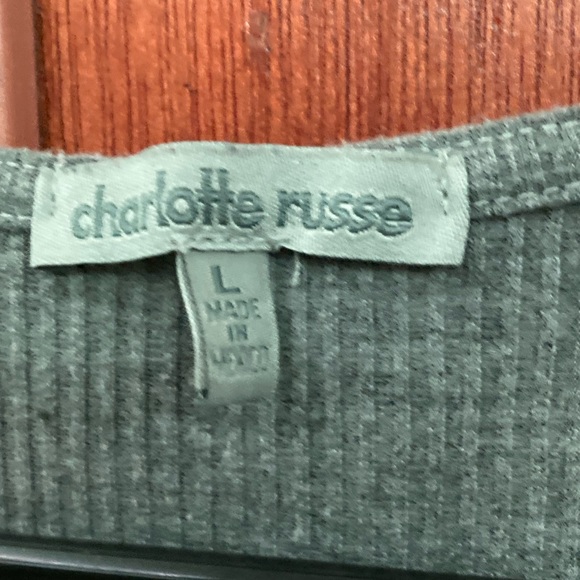 Charlotte Russe lace up front detail size L - Picture 3 of 3